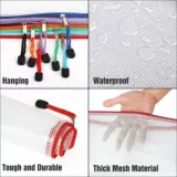 1pc WaterProf Ziif Bag A3 A4 A4 A5 Прозрачная сумка документа