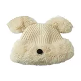 Insstyle Cartoon Dog Nose Hape Hape Cheate Beanie Cap Outdoor