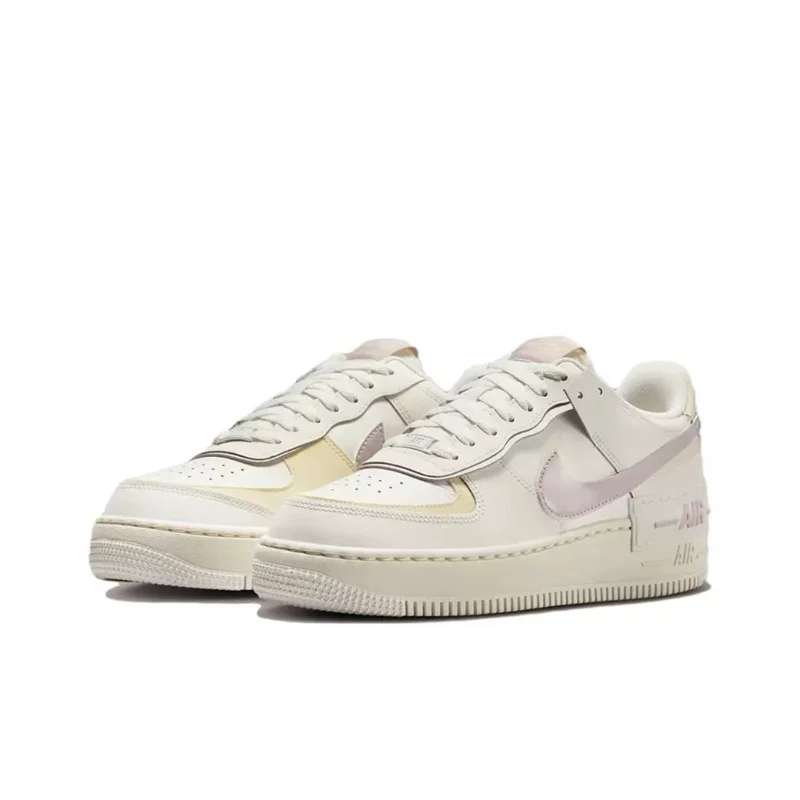 Nike Nike Women's Shoes Air Force1 Low Shadow Air Force No. 1 Macaron рисовый фиолетовый AF1