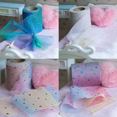 taobao agent [Little Love Family DE Doll Story] Doll hand -made auxiliary materials dolls 8mm color gradient color yarn
