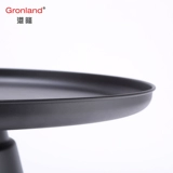 Ganglong Nordic Creative Designer Круглый журнальный столик -Board House Club Fashion Glass Corner Несколько металлических комбинаций