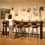 Столичный барный стол и стул домашний бар с длинным столом Retro Retro Told Wood Talk Bar and Stab