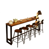 Столичный барный стол и стул домашний бар с длинным столом Retro Retro Told Wood Talk Bar and Stab