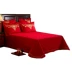 Khăn trải giường bằng vải cotton mới Lớn trải giường bằng vải bông màu đỏ lớn Đồ dùng đám cưới màu hoang dã 1,5m1,8m2 phổ quát Trải giường