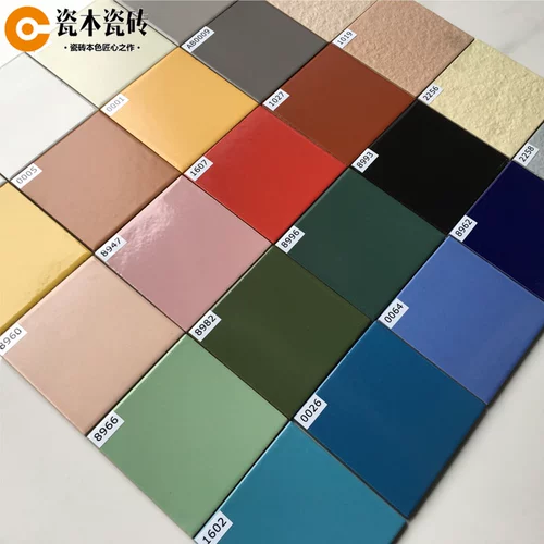 10*10 см/100*100 мм красочная плоскость плитки грубая поверхность, внутри и снаружи настенной плитки Красный черный зеленый розовый