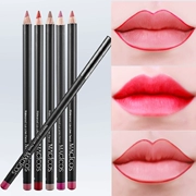 Pháp macicos đẹp tóc môi lót lâu dài màu nude trang điểm lip-shaped orange hồng lip bút chì
