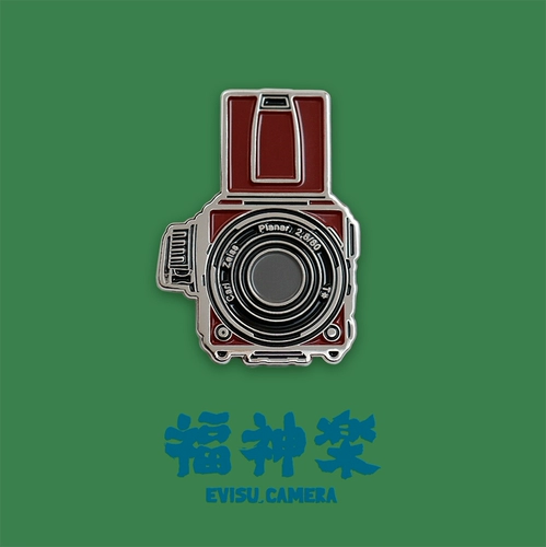 [Fu shen 哈] Hasu 503cw Hasselblad Medium Format Film Camera Badge Brouch