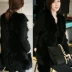 2018 mới khâu phiên bản Hàn Quốc của áo lông thú trong phần dài của mùa thu và mùa đông giả lông cáo vest nữ mỏng Áo khoác mỏng áo dạ lông cừu hàn quốc Faux Fur