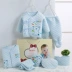 Bộ quà tặng quần áo cotton cho bé 0-3 tháng tuổi Sản phẩm sơ sinh cho bé sơ sinh Daquan mùa đông đồ chơi cho trẻ sơ sinh Bộ quà tặng em bé