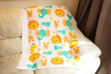 Японское хлопковое марлевое детское одеяло, банное полотенце