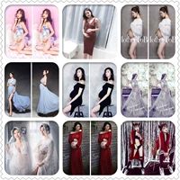 2018 chủ đề mới Hàn Quốc trang phục phụ nữ mang thai ảnh phối cảnh gạc xác ướp ảnh quần áo studio chụp ảnh các thương hiệu đầm bầu nổi tiếng