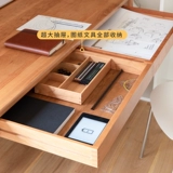 ER Black Wood Make Fenye Desk Nordic Poor Wood Desk Японский стиль писательский стол двойной компьютер письменный стол