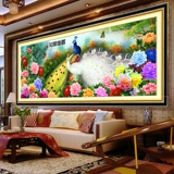 5D Diamond Emburated Cross Flower Clooming Rich и Rich Новые бриллиантовые картины, полные бриллиантовых вышитых пастор
