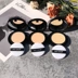 Gem Mineral Makeup Pressed Powder Soft Focus Loose Powder Cheose Powder lâu trôi Che khuyết điểm không thấm nước Kiểm soát dầu Làm tươi sáng với Puff - Bột nén