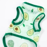 Одежда для щенков, жилет авокадо, летняя тонкая одежда