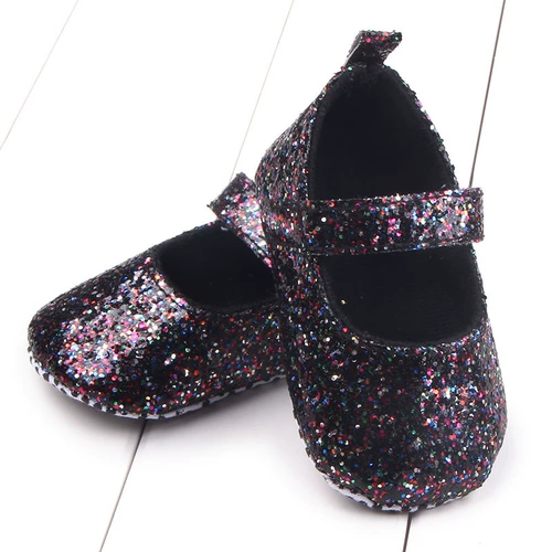 Блестки для ногтей на липучке, детская обувь для раннего возраста для принцессы, осенние, тренд сезона, мягкая подошва