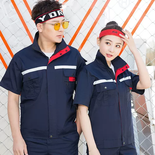 Летний тонкий износостойкий дышащий комбинезон, короткий рукав, делается под заказ