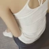 Mùa hè của phụ nữ sexy Y-phương thức modal cộng với phân bón XL slim sling leak vest 200 pound chất béo MM đáy áo sơ mi thoi trang nu Áo ba lỗ