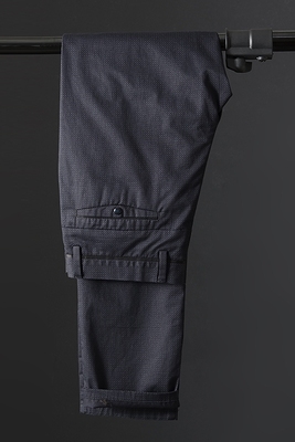 Nội các sản xuất quần âu nam màu rắn kinh doanh bình thường đơn giản đi lại dụng cụ thường xuyên quần dài quần nam - Quần Harem