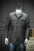 Đầu tiên- dòng rút của không- cắt hàng hóa của nam giới đứng cổ áo kinh doanh áo khoác giản dị trung niên đi lại để làm việc dụng cụ áo Áo khoác