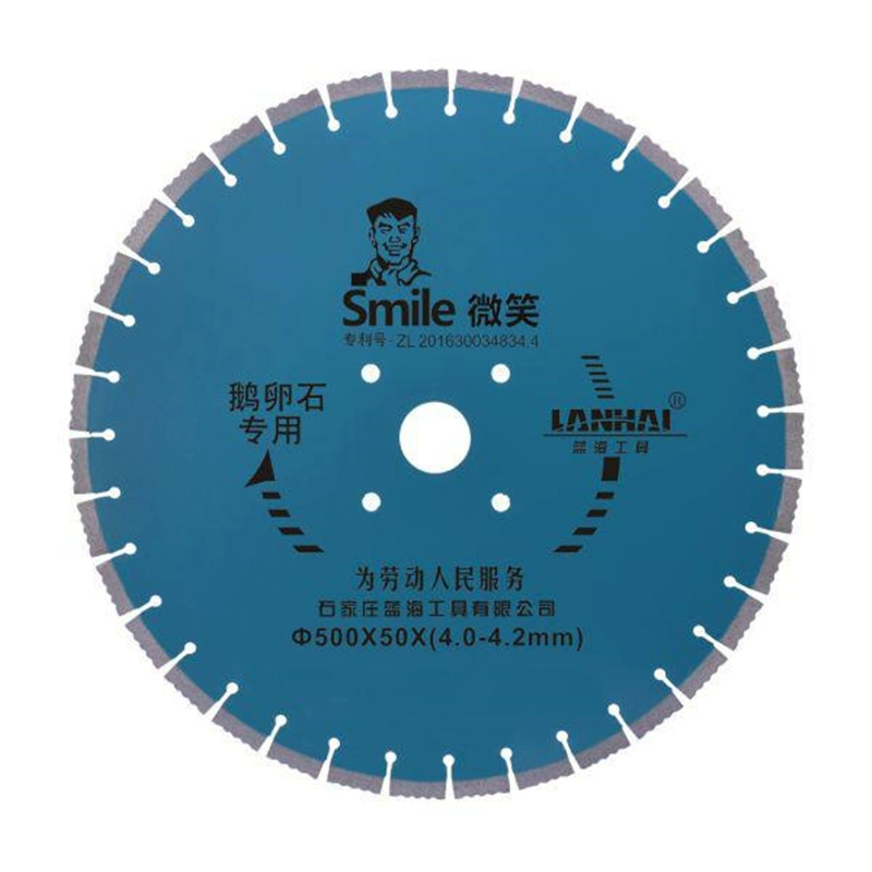 lưỡi cắt sắt hợp kim 355mm 350 Blue Sea Battleship King Granite Smile Sawtooth Sỏi 400 Đường Lát Cắt Bê Tông Đá Lát lưỡi cưa vòng cắt sắt lưỡi cắt sắt Lưỡi cắt sắt