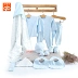 Chúc bé trai quần áo mùa thu đông 8 hộp quà tặng sơ sinh 0-3 tháng cotton nam và nữ hộp quà bé - Bộ quà tặng em bé