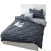 Chăn bông ký túc xá sinh viên 1,5 m giường 1,8 m đôi 2 m cotton đơn chăn ga gối đệm ba bộ Quilt Covers
