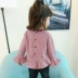 Bé áo sơ mi nữ 1-3 tuổi dài tay áo bé Hàn Quốc phiên bản của Công Chúa 0 cô gái áo sơ mi 5 mùa xuân và mùa thu 2018 new 2 thời trang 4 đồ cho bé gái Áo sơ mi