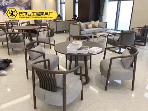 Новый китайский в стиле продажи офис переговоров столы и стульственные таблицы круглых столов, стульев, стульев, чайных комнат повседневные стул Столы и стулья.