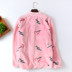 Mùa thu và mùa đông flannel ngọn đồ ngủ của phụ nữ dày ấm san hô lông cừu kích thước lớn dịch vụ nhà áo khoác đơn bộ thu đông đẹp cho nữ Pyjama