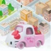 Nhật Bản TOMY Domeka TOMICA xe hợp kim đồ chơi Hello Kitty Hello Kitty KT xe mèo - Chế độ tĩnh mô hình xe tải Chế độ tĩnh
