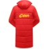 Trung Quốc đội tuyển quốc gia thể thao bông áo mùa đông trẻ em dày thể thao dài xuống áo khoác bông nam giới và phụ nữ đào tạo áo khoác