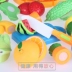 Trẻ em có thể cắt trái cây và rau quả, cắt và cắt bé trai, bé gái, y tá, em bé, nhà, nhà bếp, cắt và xem đồ chơi bộ đồ chơi Đồ chơi gia đình