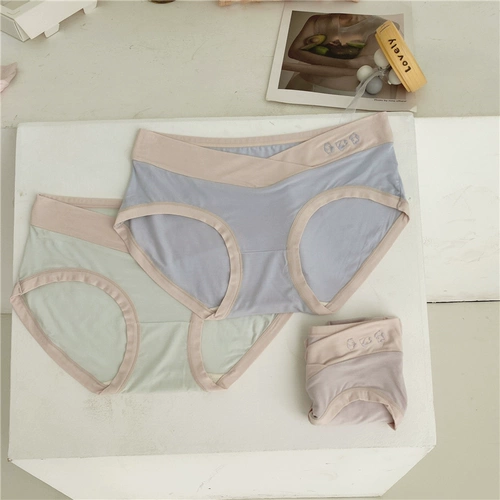 Дышащее антибактериальное нижнее белье для беременных, штаны