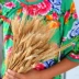 Lúa mì bán nóng ba tai lúa mì giả lúa mì đạo cụ múa lúa rơm hoa trang trí nền bắn - Hoa nhân tạo / Cây / Trái cây Hoa nhân tạo / Cây / Trái cây