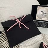 Apple, брендовый ноутбук с бантиком, сумка, планшетная сумка-органайзер, вкладыш, милый защитный чехол, Южная Корея, тренд сезона, macbook, 14 дюймов, 11 дюймов