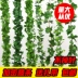 Mô phỏng mây hoa nho giả hoa nho cây nho lá nhựa xanh lá trần treo tường cây xanh trang trí ống - Hoa nhân tạo / Cây / Trái cây Hoa nhân tạo / Cây / Trái cây