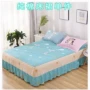 Váy ngủ một mảnh cotton chống trượt 100% cotton 1,5m1,8m trải giường đơn đôi 2x2,2 m trải giường 1,2 - Váy Petti váy giường khách sạn