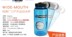 Nalgene âm nhạc gen sinh viên thể thao xách tay chai nước bằng nhựa thời trang không gian cốc nước bình nước tập gym cao cấp Ketles thể thao