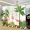 Phong cách châu Âu phòng khách phòng ngủ màn hình phân vùng đơn giản hiện đại phim hoạt hình flamingo hoa văn phòng hiên thời trang di động màn hình gấp - Màn hình / Cửa sổ song cửa sổ gỗ vuông