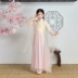 Trang phục trẻ em cổ tích Hanfu Công chúa chateau cải thiện cô bé studio biểu diễn ảnh khiêu vũ trang phục - Trang phục