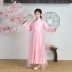 Trang phục trẻ em cổ tích Hanfu Công chúa chateau cải thiện cô bé studio biểu diễn ảnh khiêu vũ trang phục - Trang phục