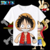 Phim hoạt hình anime quần áo xung quanh teen cướp biển vua t-shirt Lu Fei Aisi nam giới và phụ nữ những người yêu thích quần áo ngắn tay miếng dán Carton / Hoạt hình liên quan