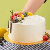 6 -inch 8 -inch золотая подушка для карты белая карта торт торт торт торт твердый чашка для бумаги торт дно торт дно чашка подушка дно держит подушку