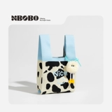 Трикотажная сумка через плечо, японские и корейские, изысканный стиль