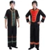 Trang phục Choang dài tay Trang phục biểu diễn dân tộc thiểu số Quảng Tây Trang phục khiêu vũ nam Bouyei Trang phục dân tộc Miao và Tujia