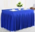 Tùy chỉnh khách sạn tiệc cưới bàn tiệc triển lãm ẩm thực phương tây dài ký ở Đài Loan váy hình chữ nhật bàn vải bìa váy - Khăn trải bàn khăn trải bàn nhỏ Khăn trải bàn