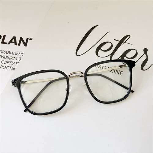 Японские квадратные универсальные антирадиационные очки подходит для мужчин и женщин, популярно в интернете