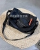 Túi đeo chéo chữ cái không thấm nước tùy chỉnh Hàn Quốc màu sắc tương phản đôi dây kéo công suất lớn một vai người đưa tin túi rộng rãi thủy triều nam và nữ Túi du lịch