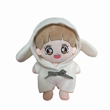 Кукла, мультяшный плюшевый комбинезон, комплект, 20см